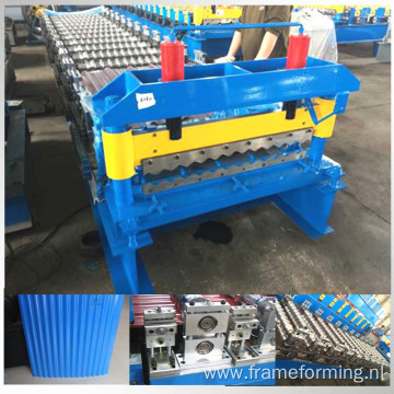 High speed roof corrugated roll forming machine